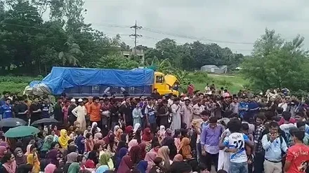 কুবি শিক্ষকের ছেলে হত্যা: বিচারের দাবিতে মহাসড়ক অবরোধ