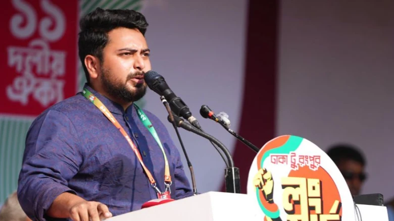মানবাধিকার হরণের প্রক্রিয়া শেষ করেছে বিএনপি সরকার: নাহিদ ইসলাম