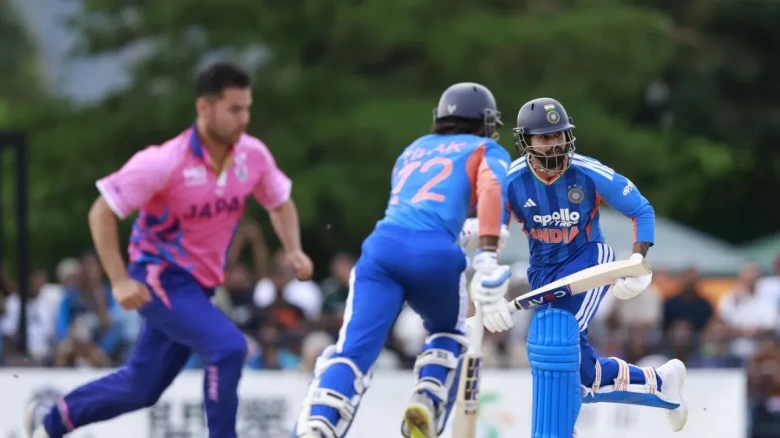 ভারতের বিপক্ষে মাত্র ২ রানে হারল জাপান, অল্পের জন্য ইতিহাস