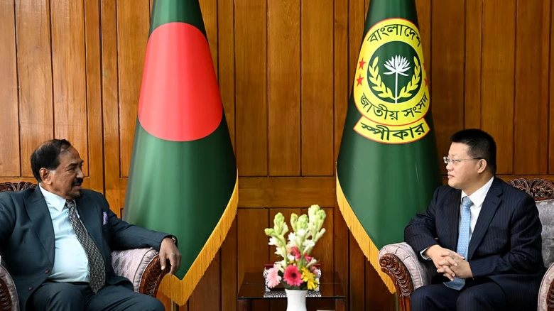 রোহিঙ্গা প্রত্যাবাসনে চীনের সহায়তা চাইলেন স্পিকার হাফিজ উদ্দিন আহমদ
