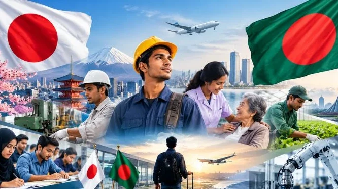 জাপানে বড় শ্রমবাজার: ২০৪০ সালের মধ্যে ১ কোটির বেশি কর্মী ঘাটতি