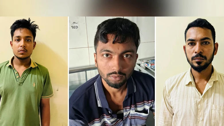 গুলশানে চাঁদা দাবির ঘটনায় গ্রেপ্তার তিন ব্যক্তির ফাইল ছবি