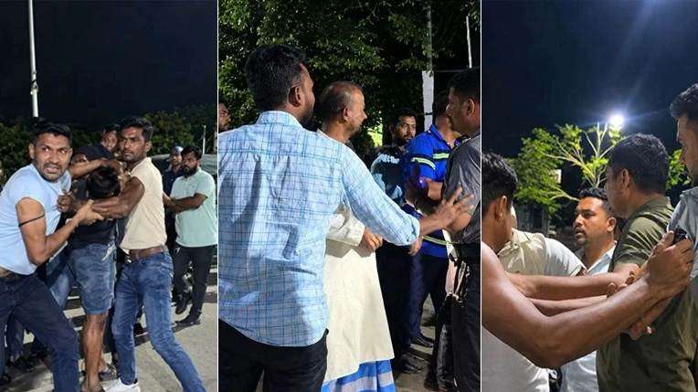 নোয়াখালীতে থানা প্রাঙ্গণে সংঘর্ষ, আটক ৫