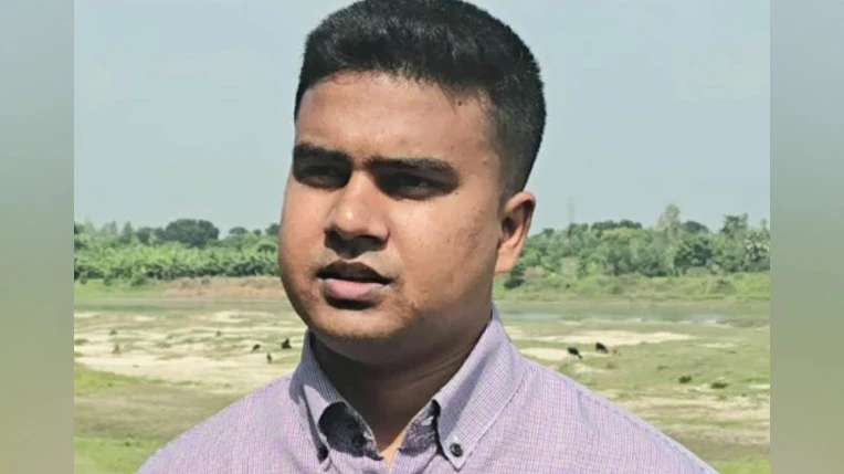 জাতিসংঘের জলবায়ু সম্মেলনে অংশ নিতে যাওয়া তরুণ জলবায়ু কর্মী মো. মামুনুর রেজা